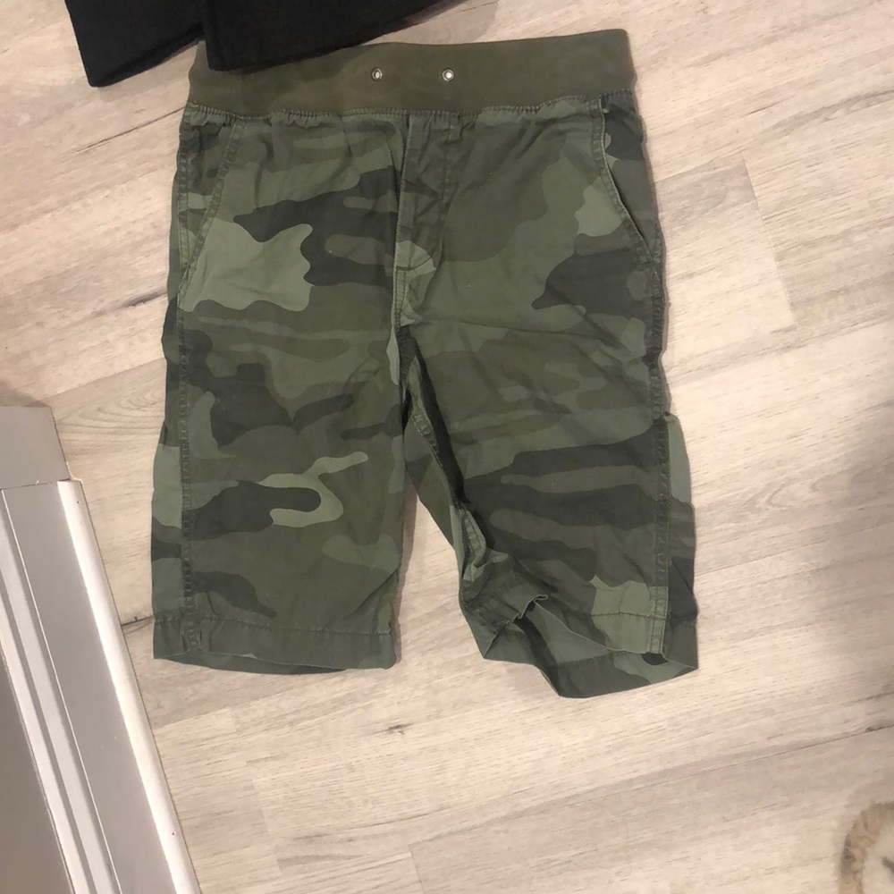 Army fatigue shorts